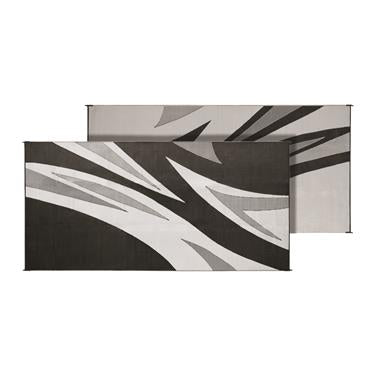 Tapis de sol Summer Wave black 8x20